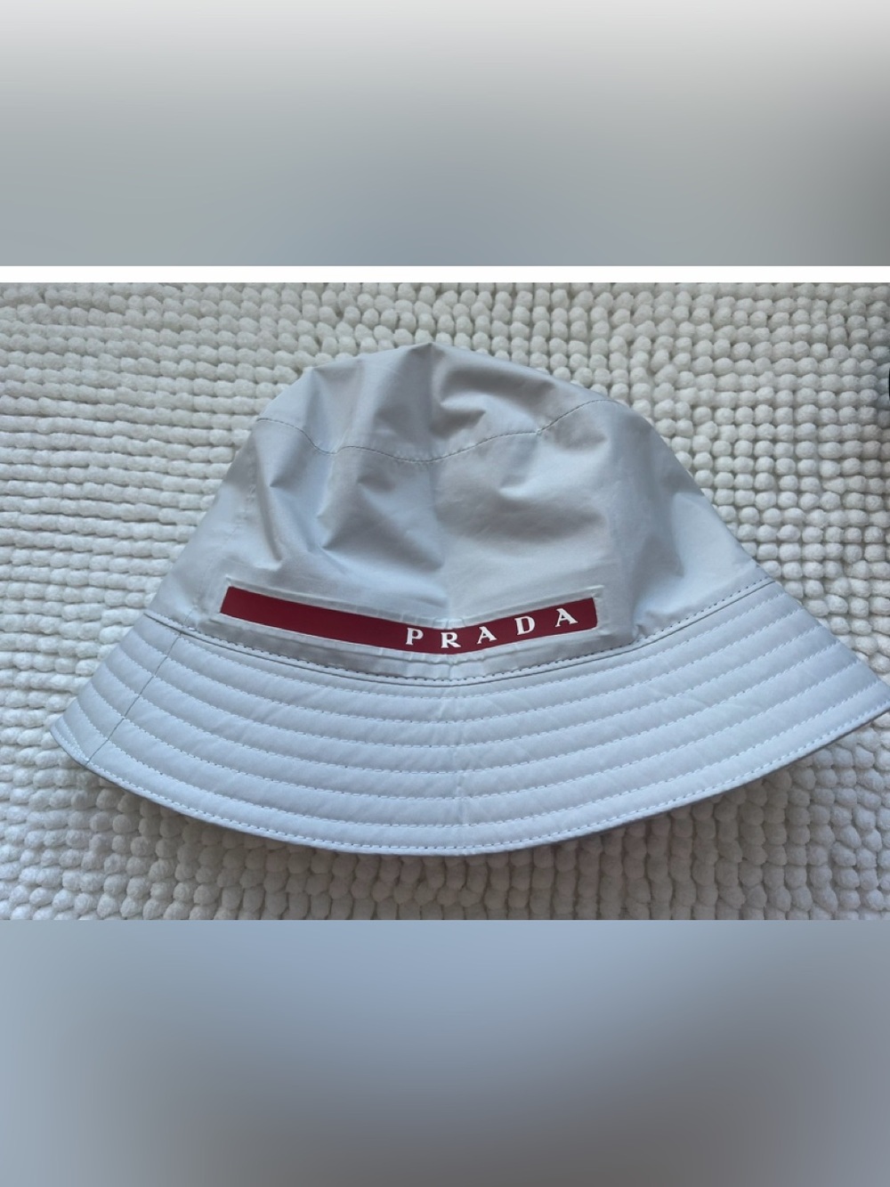 Prada White hat